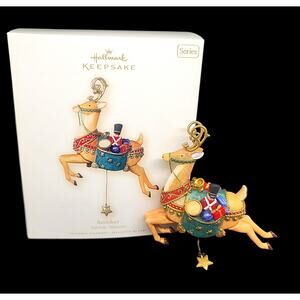 Hallmark 2007 Reindeer Yuletide Treasures Keepsake Ornament #2 in Series